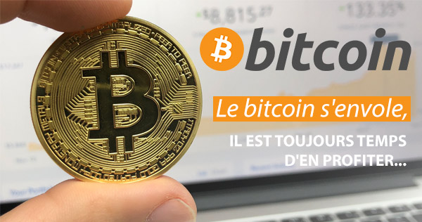 Le bitcoin s'envole, il est toujours temps d'en profiter...